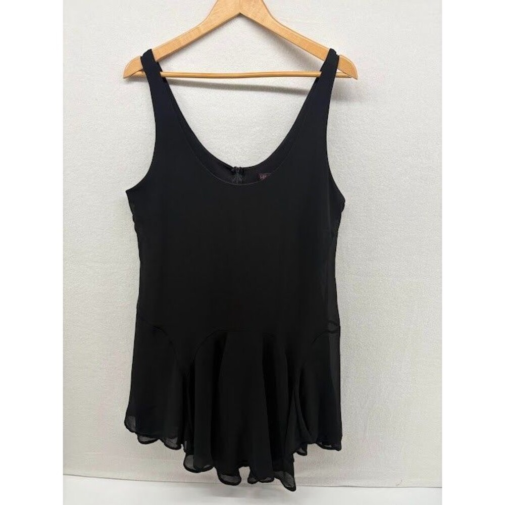 Women's XL Heart Soul Dress Black Tulle Sleeveless Whimsy‎ Goth